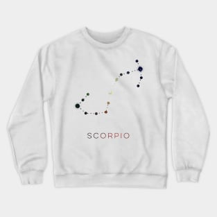 SCORPIO STAR CONSTELLATION ZODIAC SIGN Crewneck Sweatshirt